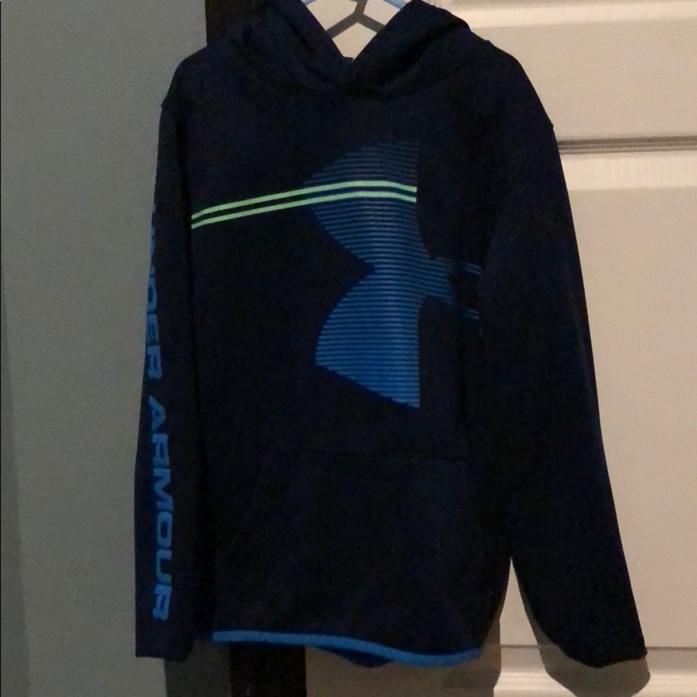 Youth Medium UA Blue Hoodie